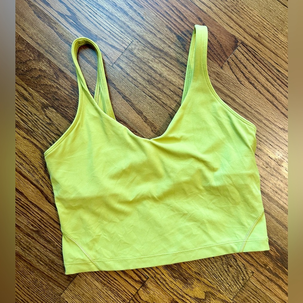 Lululemon Cropped Tank/Longline Bra